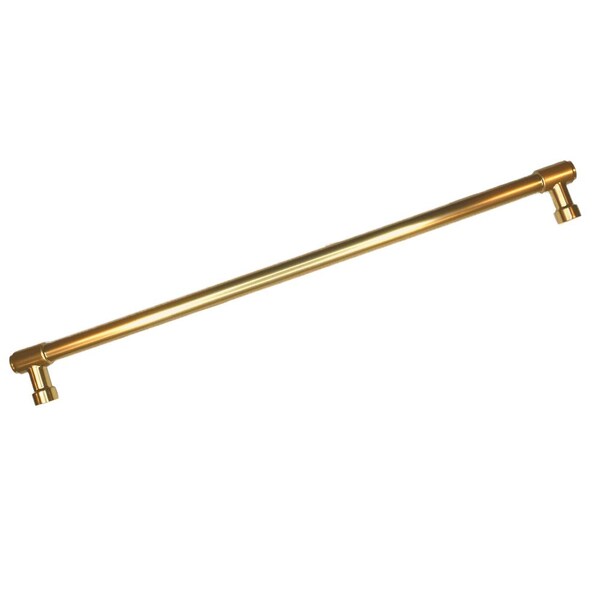 Emtek Jasper Appliance Pull with 18 in Center to Center Satin Brass Finish - 86694US4