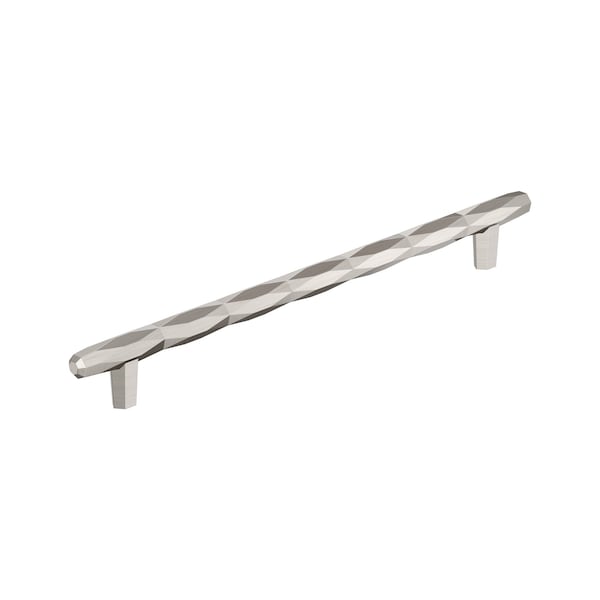 Amerock St. Vincent 10-1/16 inch 256mm Center-to-Center Satin Nickel Cabinet Pull - BP55501G10
