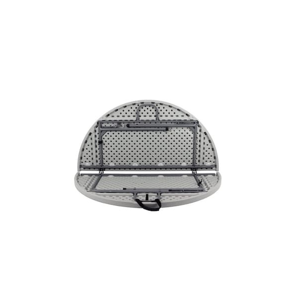 National Public Seating 60 in W, 5 ft. L, Plastic Top, Speckled Grey - CMFIH60R
