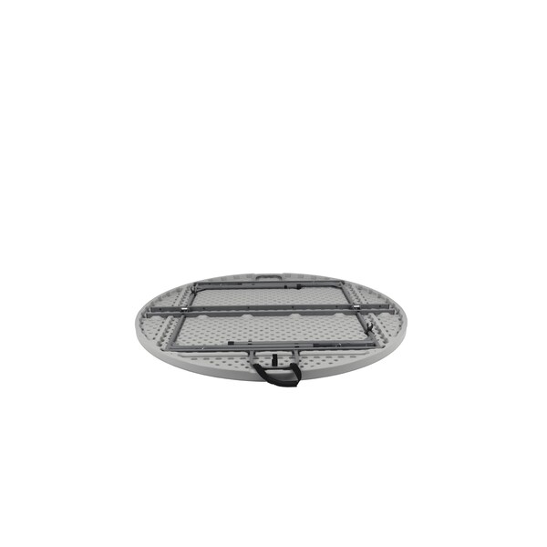 National Public Seating 60 in W, 5 ft. L, Plastic Top, Speckled Grey - CMFIH60R