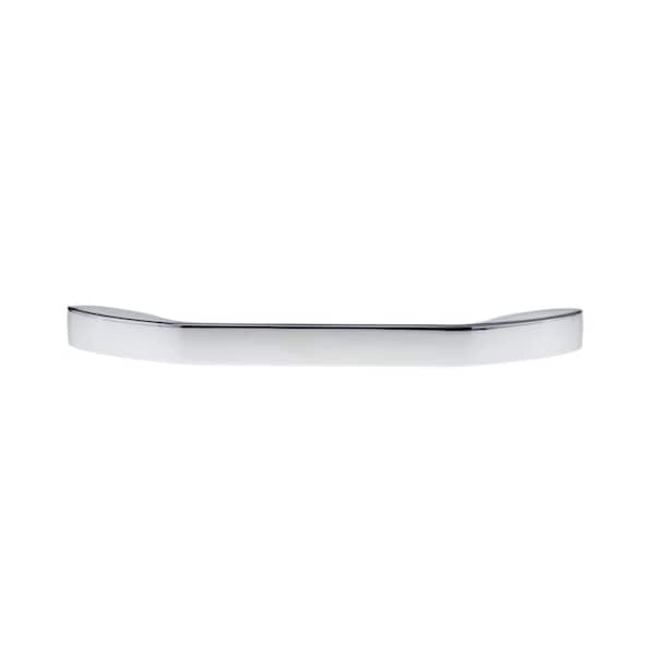 Richelieu 6 5/16 in (160 mm) Center-to-Center Chrome Contemporary Drawer Pull - BP9455160140