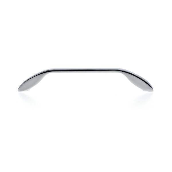 Richelieu 6 5/16 in (160 mm) Center-to-Center Chrome Contemporary Drawer Pull - BP9455160140