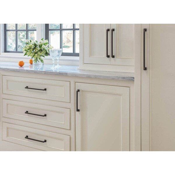 Amerock Mulholland 8 inch 203mm Center-to-Center Oil Rubbed Bronze Cabinet Pull - BP53535ORB