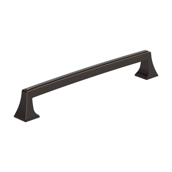 Amerock Mulholland 8 inch 203mm Center-to-Center Oil Rubbed Bronze Cabinet Pull - BP53535ORB