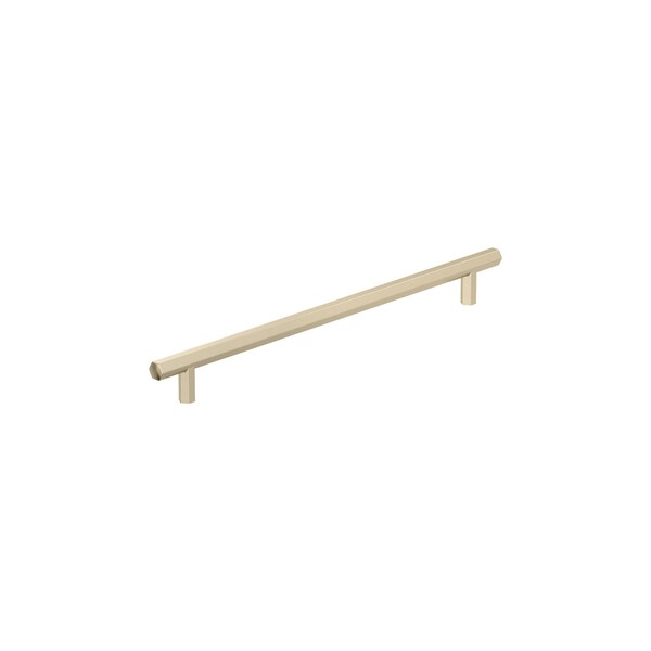 Amerock Caliber 10-1/16 inch 256mm Center-to-Center Golden Champagne Cabinet Pull - BP36877BBZ
