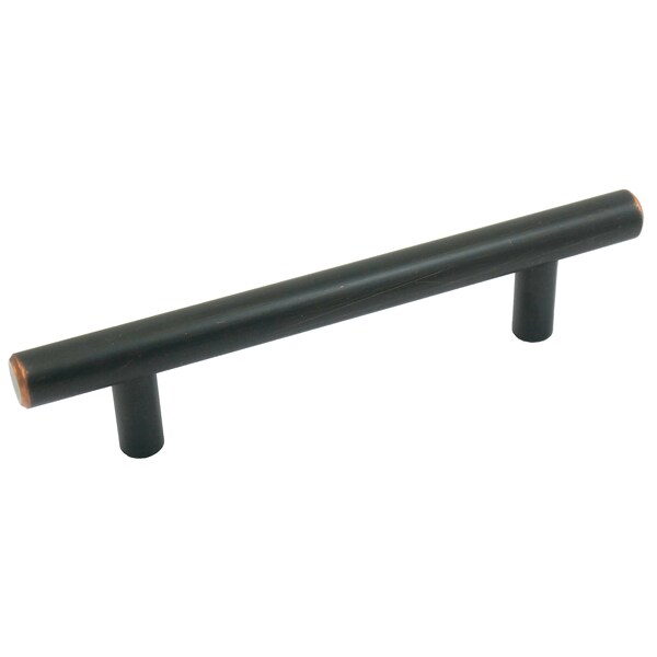 Laurey Steel T-Bar Pull, Oil Rubbed Bronze- 96mm - 87166