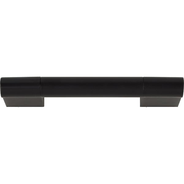 Elements By Hardware Resources 96 mm Center-to-Center Matte Black Knox Cabinet Bar Pull - 645-96MB