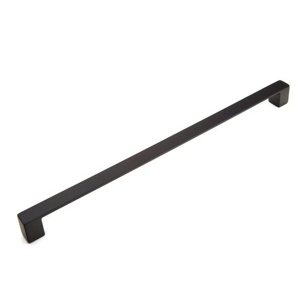 Schaub 320mm Center to Center Classico Cabinet Pull Matte Black Finish - 224-MB