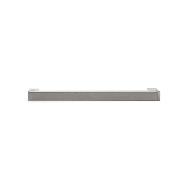 Richelieu 7-9/16 in. (192 mm) Center-to-Center Brushed Nickel Contemporary Drawer Pull - BP520192195