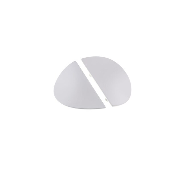 Richelieu 2 1/2 in (64 mm) Center-to-Center White Contemporary Cabinet Pull - 55566430