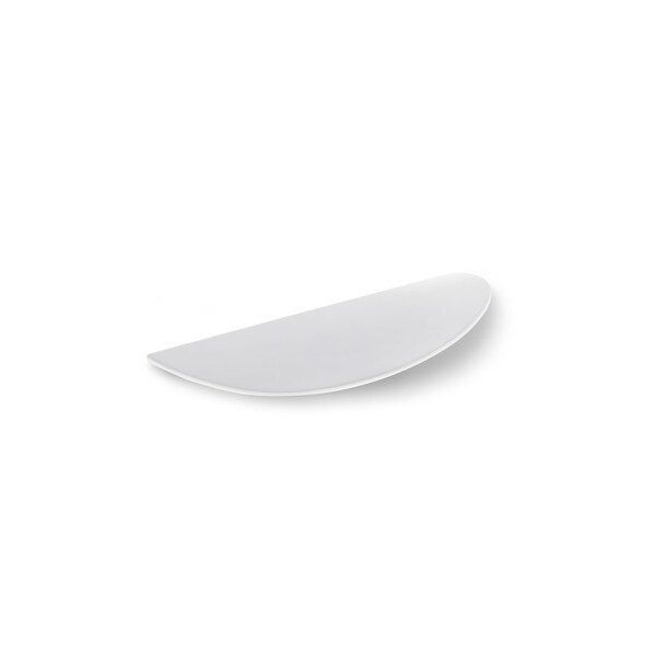 Richelieu 2 1/2 in (64 mm) Center-to-Center White Contemporary Cabinet Pull - 55566430
