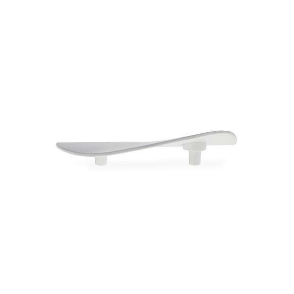 Richelieu 2 1/2 in (64 mm) Center-to-Center White Contemporary Cabinet Pull - 55566430