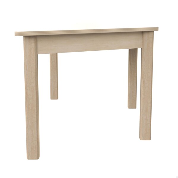 Flash Furniture 20.75 in W, 47 in L, 18 in H, Beechwood, Birch Plywood, Beech - MK-ME088017-GG