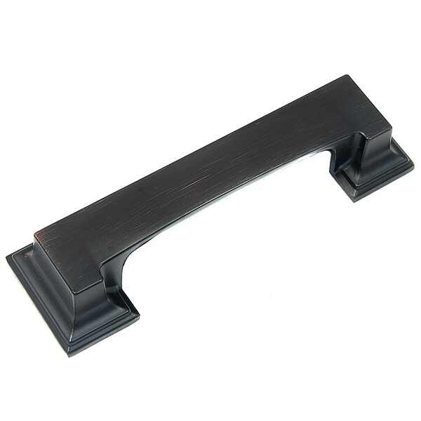 Mng 3"/96mm Cup Pull, Park Avenue, Oil Rubbed Bronze - 17566