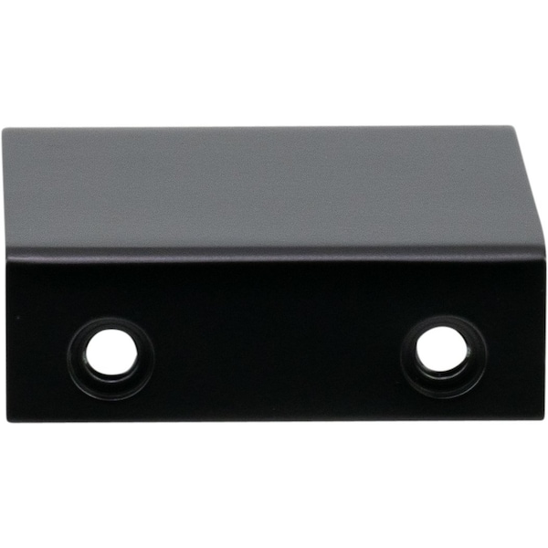 Designperfect 1-1/4'' Center-to-Center Tab Pull, Matte/Flat Black - DPA-F421BLK