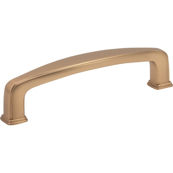 Designperfect 3-3/4'' Center-to-Center Square Cabinet Pull, Champagne Bronze/Gold, 25PK - DPA25S873CBZ