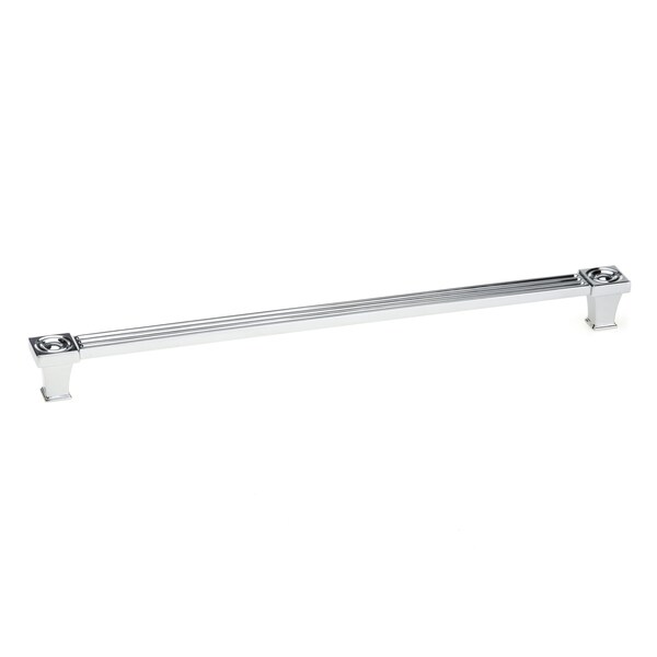 Richelieu 12-5/8 in. (320 mm) Center-to-Center Chrome Transitional Drawer Pull - BP8822320140