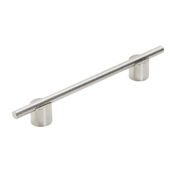 Amerock Transcendent 6-5/16 in 160 mm Center-to-Center Polished Nickel Cabinet Pull - BP7414160PNPN