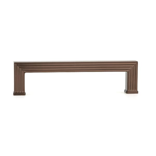 Richelieu 5-1/16 in. (128 mm) Center-to-Center Honey Bronze Transitional Drawer Pull - BP8788128HBRZ