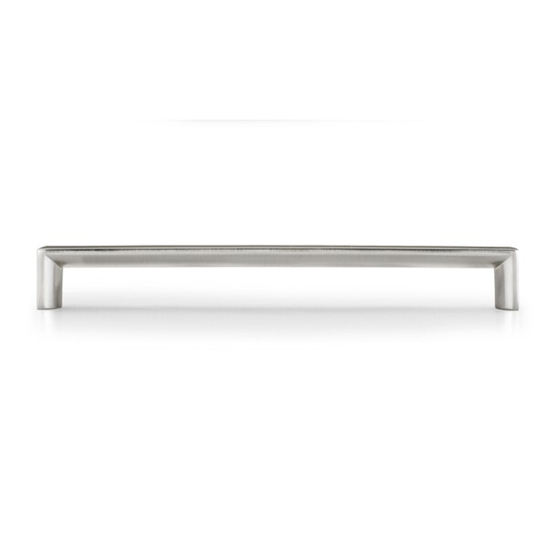 Richelieu 7-9/16 in. (192 mm) Center-to-Center Brushed Nickel Contemporary Drawer Pull - BP458192195