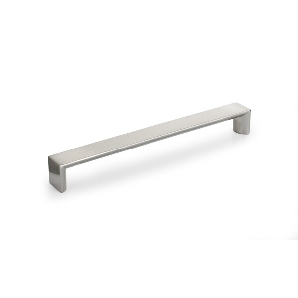 Richelieu 7-9/16 in. (192 mm) Center-to-Center Brushed Nickel Contemporary Drawer Pull - BP458192195