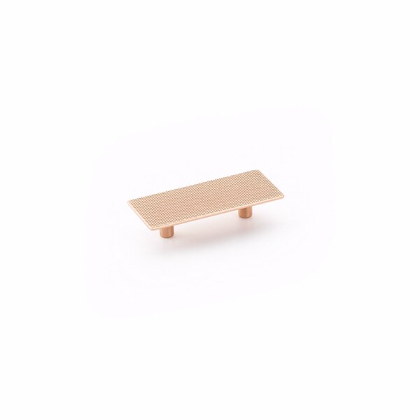 Schaub 48 mm Center to Center Modo Cabinet Pull Polished Rose Gold Finish - 1209-PRG