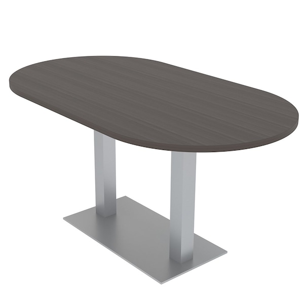 Skutchi Designs 33.5 in W, 59.5 in L, 29 in H, Engineered Wood Top, Brown - HAR-RAC-34X60-DOU-XD1025