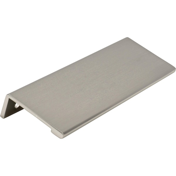 Designperfect 3-3/4'' Center-to-Center Cabinet Tab Pull, Brushed Satin Nickel, 25PK - DPA25F423SNB