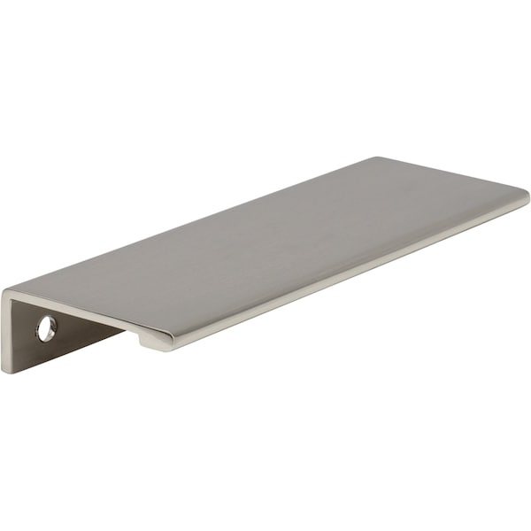 Designperfect 3-3/4'' Center-to-Center Cabinet Tab Pull, Brushed Satin Nickel, 25PK - DPA25F423SNB