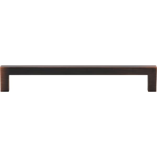 Designperfect 6-5/16'' Center-to-Center Handle Pull, Brushed Oil Rubbed Bronze - DPA-S355ORB
