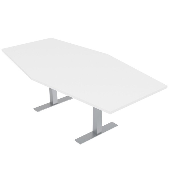 Skutchi Designs 45.25 in W, 71.5 in L, 29 in H, Engineered Wood Top, White - HAR-HEX.IR-46X72-T-XD09