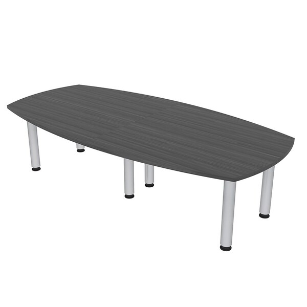Skutchi Designs 45 in W, 96 in L, 29 in H, Engineered Wood Top, Grey - HAR-ABOT-46X93-PT-AN