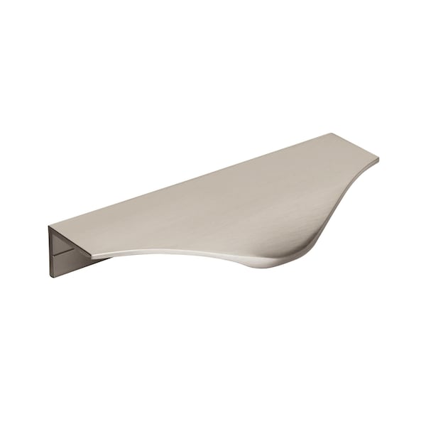 Amerock Aloft 4-3/16 in 106 mm Center-to-Center Satin Nickel Cabinet Edge Pull - BP36743G10