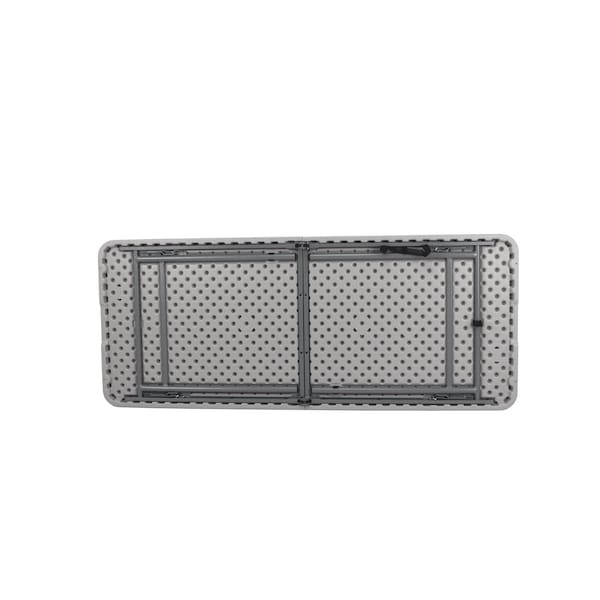 National Public Seating 30 in W, 5 ft. L, Plastic Top, Speckled Grey - CMFIH3060