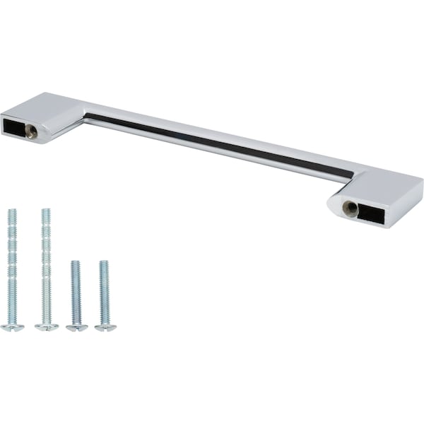 Designperfect 5-1/16'' Center-to-Center Handle Pull, Polished Chrome - DPA-S794PC