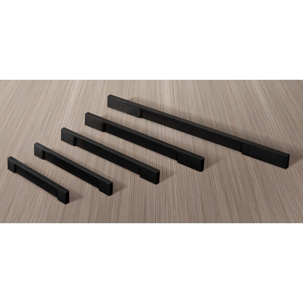 Richelieu 6 5/16 in (160 mm) Center-to-Center Chrome Contemporary Drawer Pull - BP13101160140