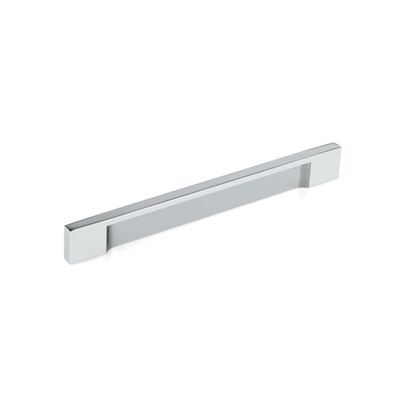 Richelieu 6 5/16 in (160 mm) Center-to-Center Chrome Contemporary Drawer Pull - BP13101160140