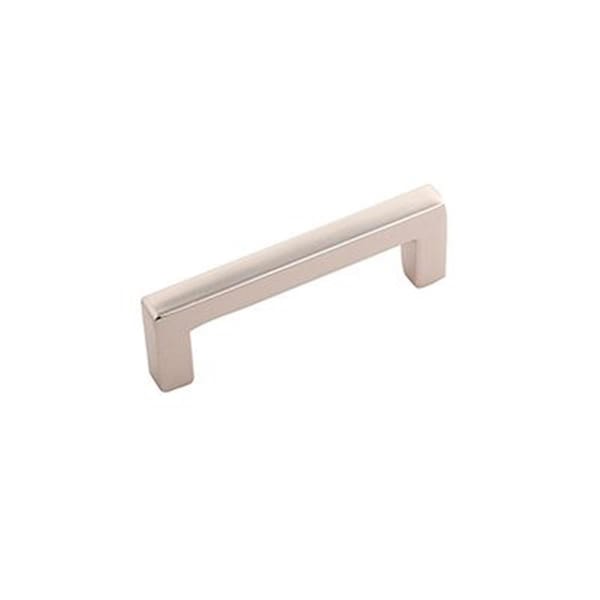 Belwith Products Belwith BWHH075326 14 3 in. Pull Crystal Clear - Polished Nickel - BWHH075326 14