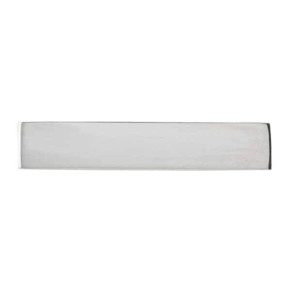 Richelieu 3 3/4 in (96 mm) Center-to-Center Polished Stainless Steel Contemporary Cabinet Pull - BP754496171