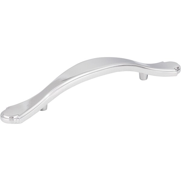 Elements By Hardware Resources 3" Center-to-Center Polished Chrome Gatsby Cabinet Pull - 3108PC