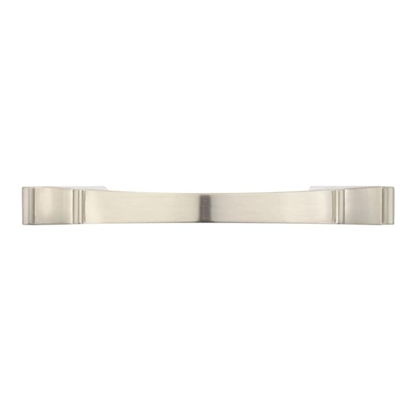 Richelieu 3 in or 3 3/4 in (76 mm or 96 mm) Center-to-Center Brushed Nickel Traditional Cabinet Pull - BP260676195