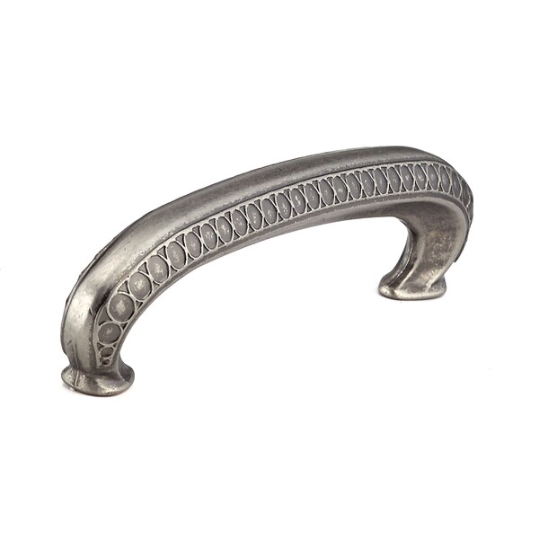 Richelieu 3 3/4 in (96 mm) Center-to-Center Pewter Traditional Drawer Pull - BP80977142