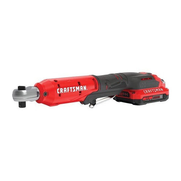 Craftsman V20 3/8 in Cordless Drive Ratchet Kit - CMCF930D1