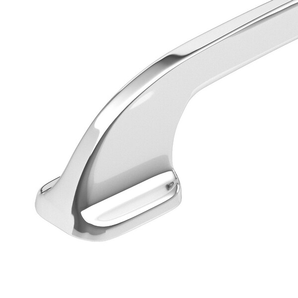 Richelieu 3 3/4-inch (96 mm) Center to Center Chrome Contemporary Cabinet Pull - BP735096140