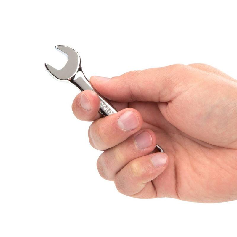 TEKTON 7/16 in. Stubby Combination Wrench - 18046