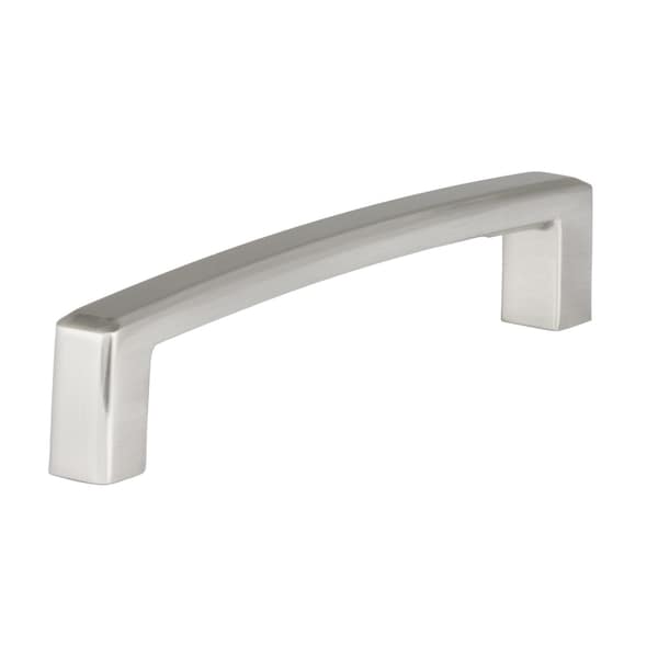 Richelieu 5 1/16-inch (128 mm) Center to Center Brushed Nickel Contemporary Cabinet Pull - BP8189128195