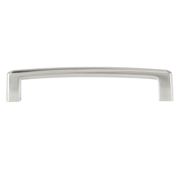Richelieu 5 1/16-inch (128 mm) Center to Center Brushed Nickel Contemporary Cabinet Pull - BP8189128195