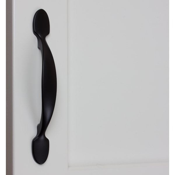 Gliderite Hardware 3 in. Center to Center Matte Black Cabinet Pull - 4228-MB, 10PK - 4228-MB-10