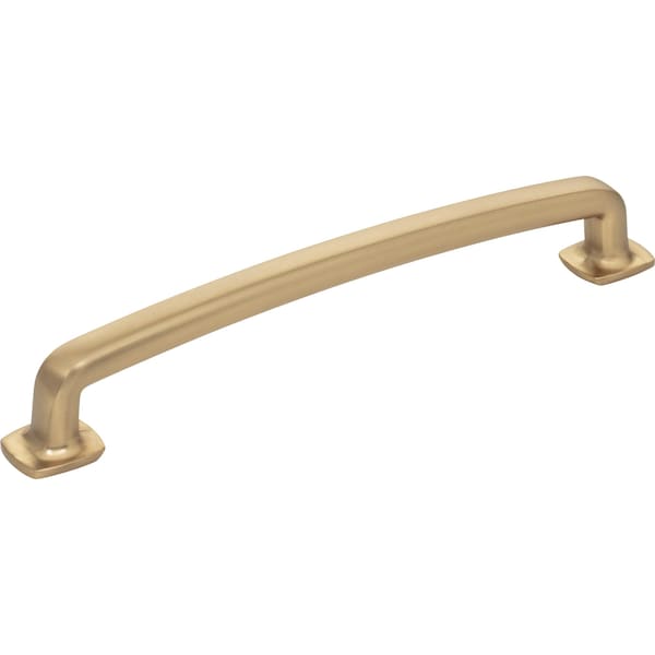 Jeffrey Alexander 160 mm Center-to-Center Satin Bronze Belcastel 1 Cabinet Pull - MO6373-160SBZ