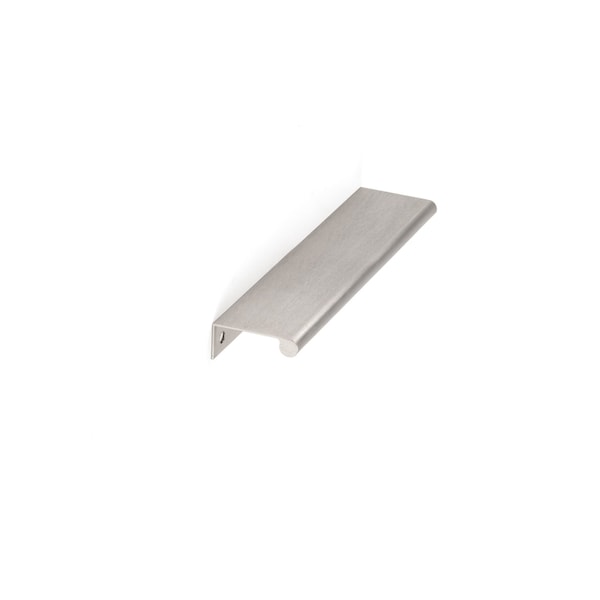 Richelieu 5 1/16-inch (128 mm) Center to Center Stainless Steel Contemporary Edge Pull - BP9696128170